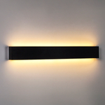 810527 Бра FIUME LED 20W 1900LM ЧЕРНЫЙ 3000K