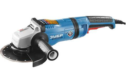 Углошлифовальная машина (болгарка), ЗУБР Профессионал УШМ-П180-2100 ПВ, 8000 об/мин, 2100Вт