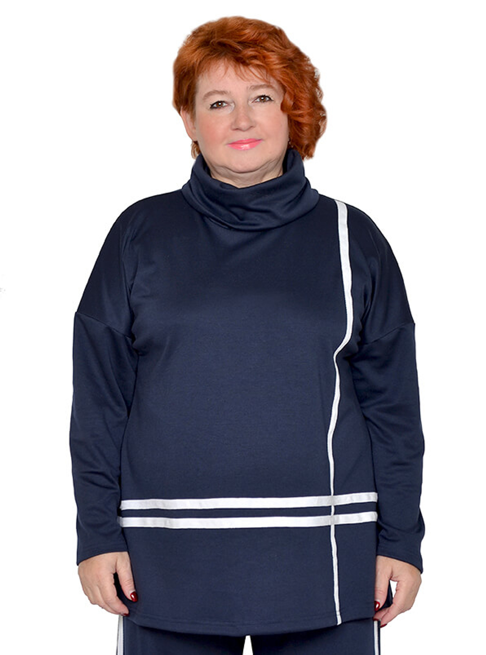 Туника Белая полоса