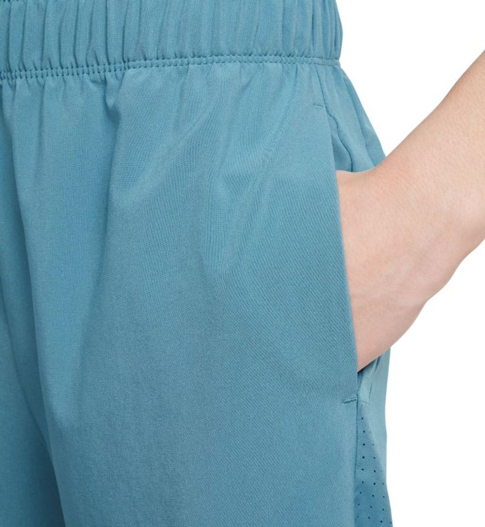 Детские теннисные брюки Nike Boys Dri-FIT Multi Big - smoke blue/black