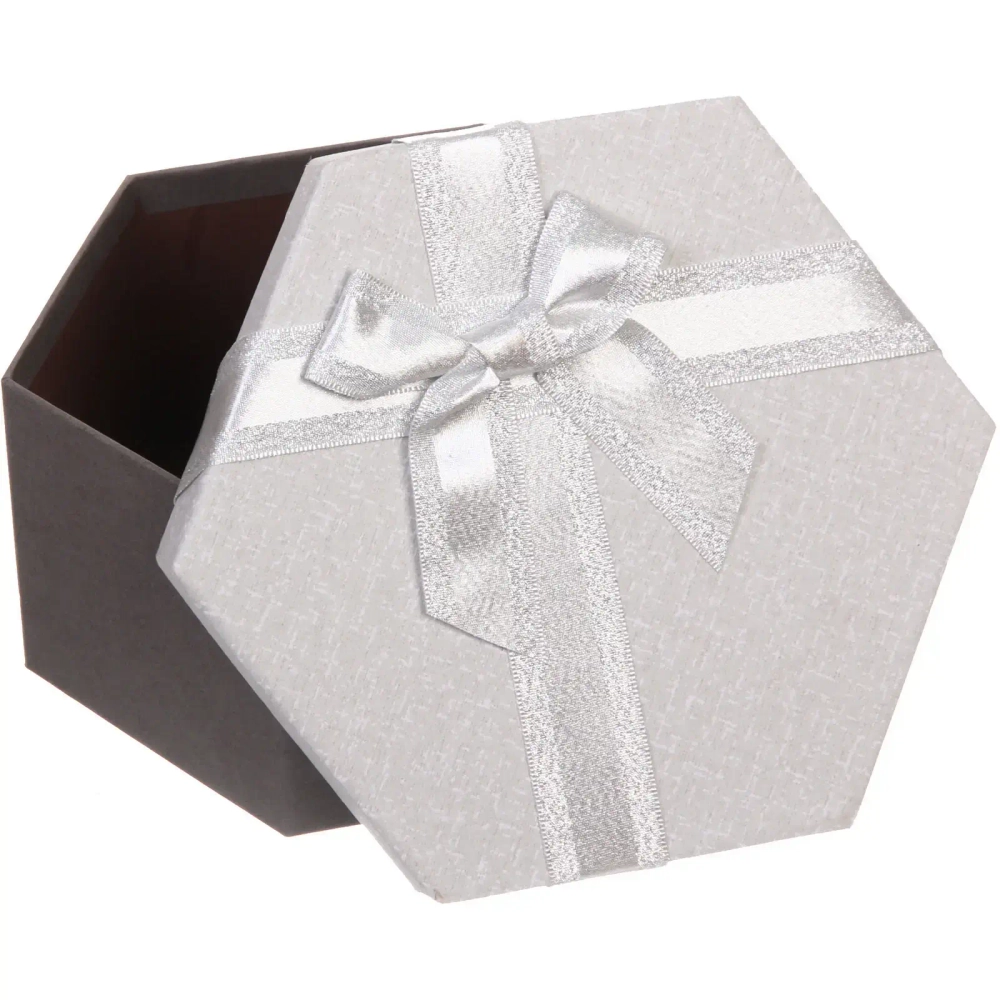 Коробка подарочная «Ванильная нежность» 19*16,5*8,5 см, серый