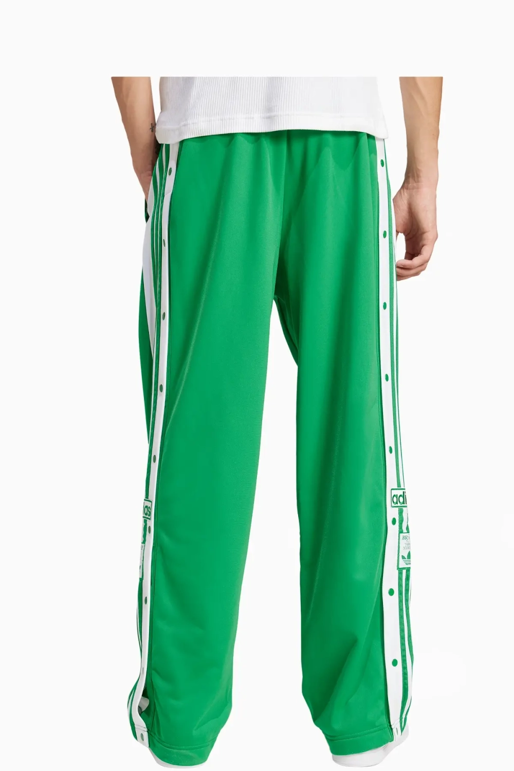 Штаны adidas Originals Adibreak - зеленый