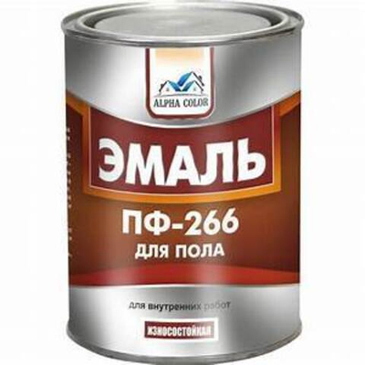 Эмаль ПФ-266 0,8кг Царицынские краски желто-коричневая