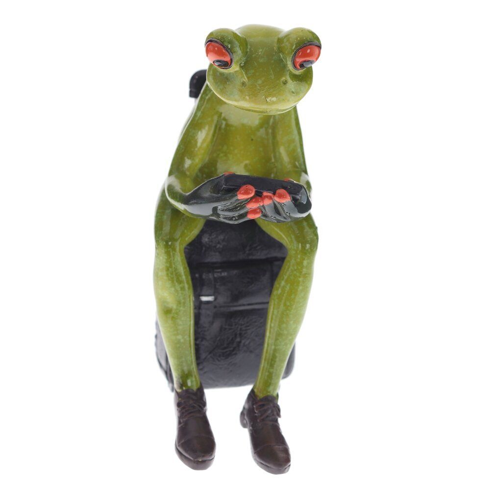 GAEM Фигурка декоративная "Лягушка", L6 W8,5 H14 см