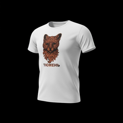 Футболка «Соболь Тюмень», стилизованная