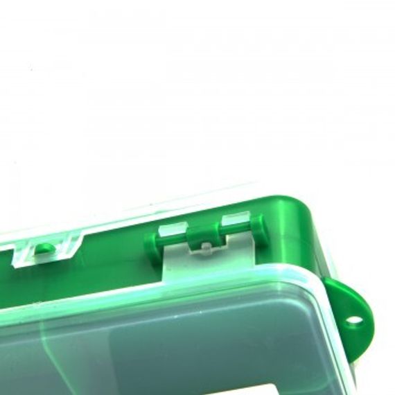 Коробочка для оснастки Helios двухсторонняя (зеленая)