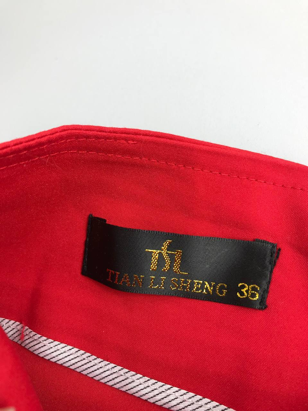 Юбка Tian Li Sheng красная 42 размер