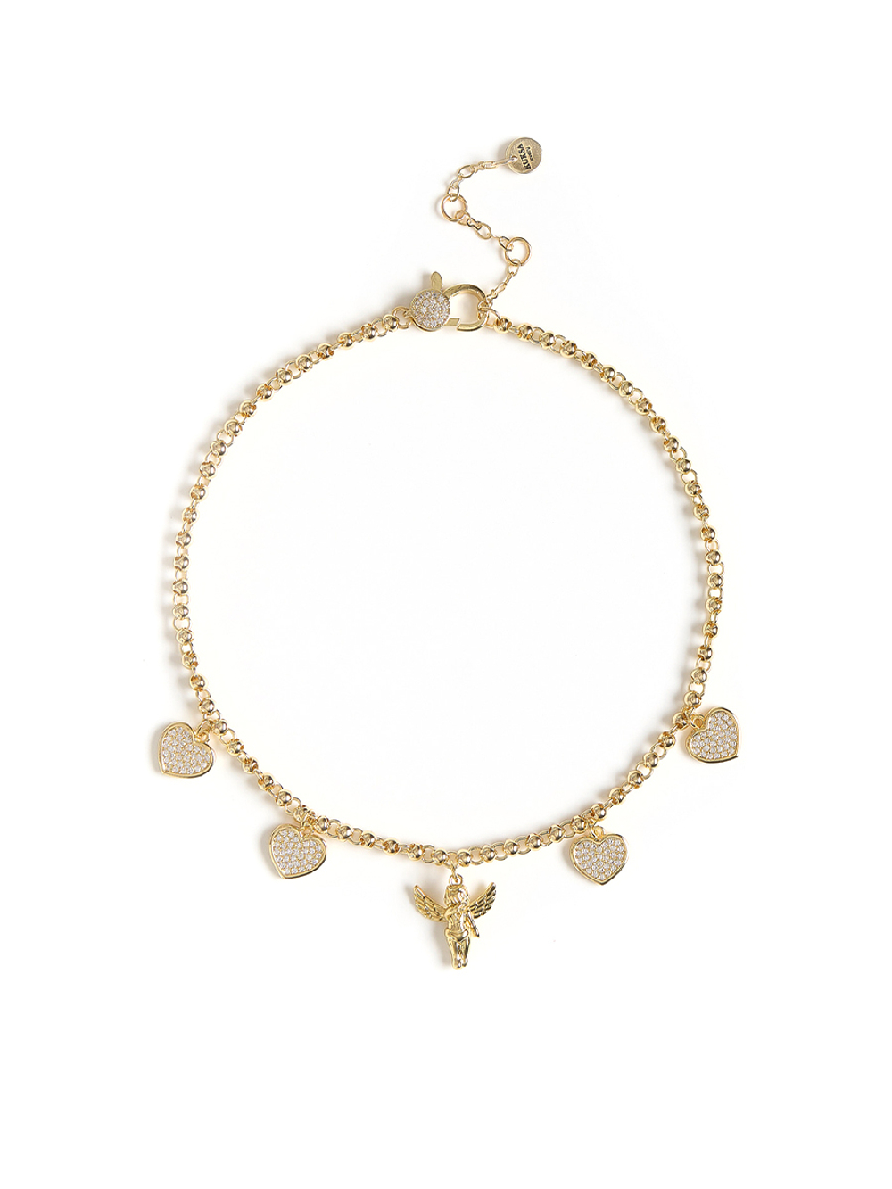 Чокер "Angel heart" Gold