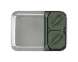 Мини ланч-бокс Klean Kanteen Half Snack Box 2.8oz (83 мл) Brushed Stainless