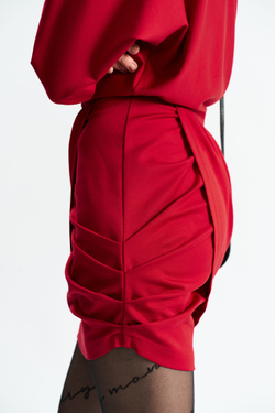 Платье мини 1260 скарлетт