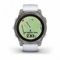Garmin EPIX PRO Gen 2 Sapphire 47 мм — титан белый DLC, белый ремешок