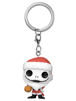 Брелок Funko Pocket POP! Disney TNBC Santa Jack w/Jackolantern 82822