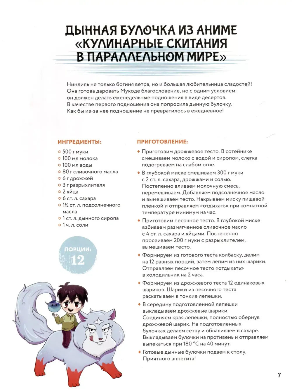 Амай моно. Десерты из аниме!