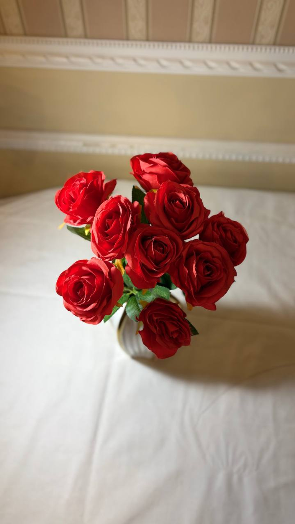 Искусственные цветы, желтые подсолнухи / Высота 44 см. 9 стебелей 9 бутонов/