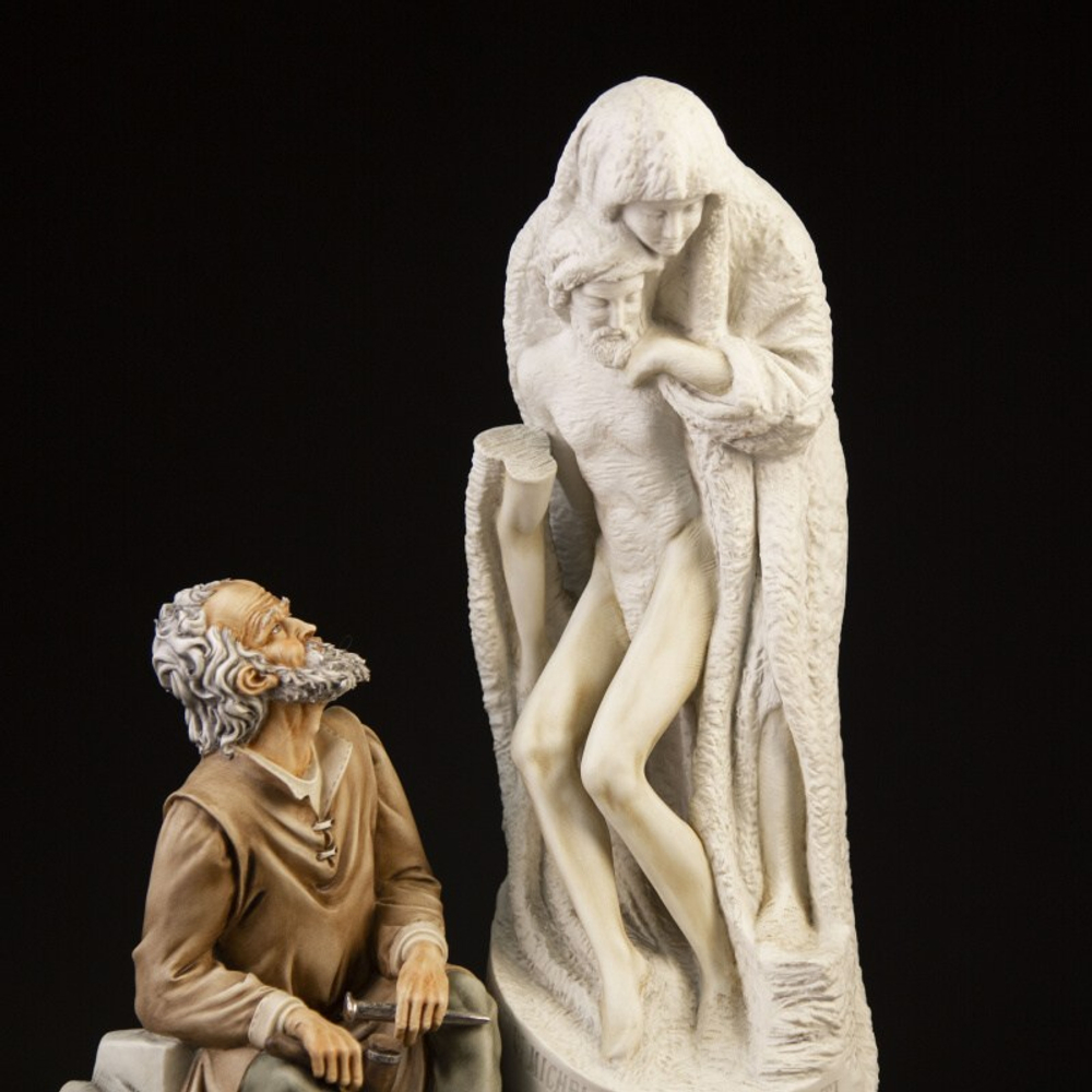 Фарфоровая мануфактура «Незавершенная работа Микеланджело»