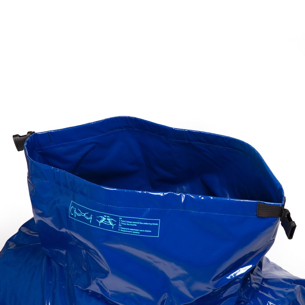 Гермосумка &quot;СЛЕДОПЫТ - Dry Bag Pear&quot;, 90 л,ПВХ, цв. синий/15/