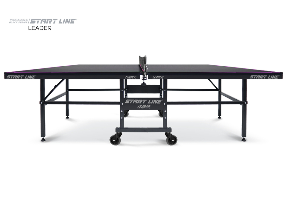 Стол теннисный Leader Black
