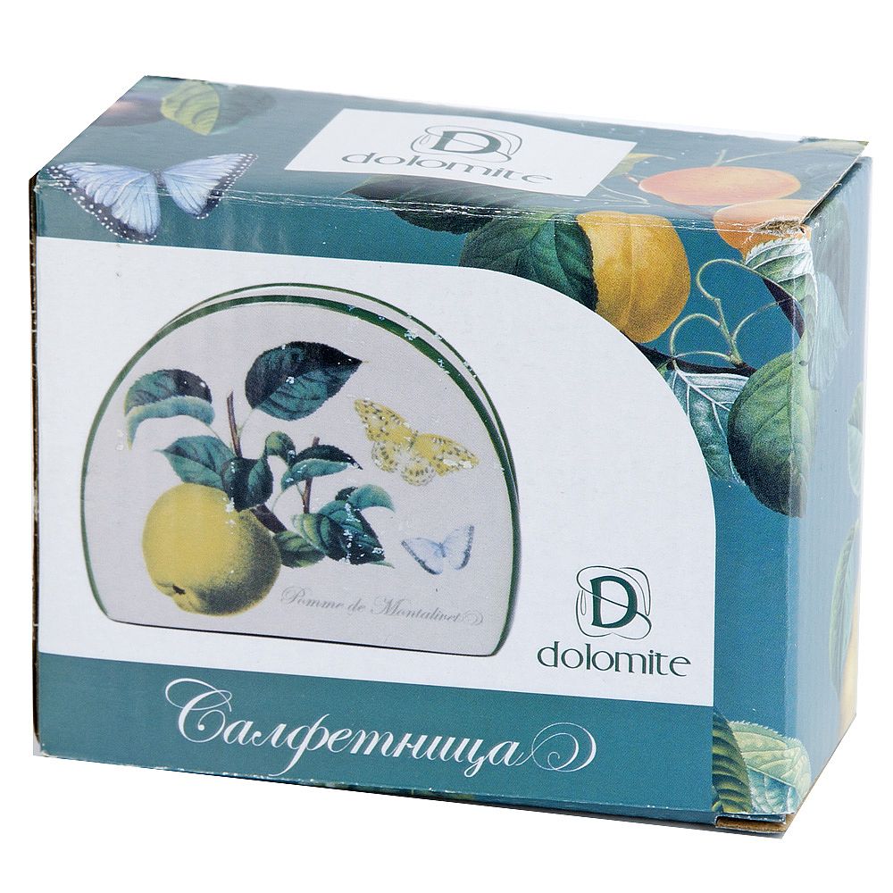 Салфетница " " 10,5х4х8см (керамика) (подарочная упаковка)