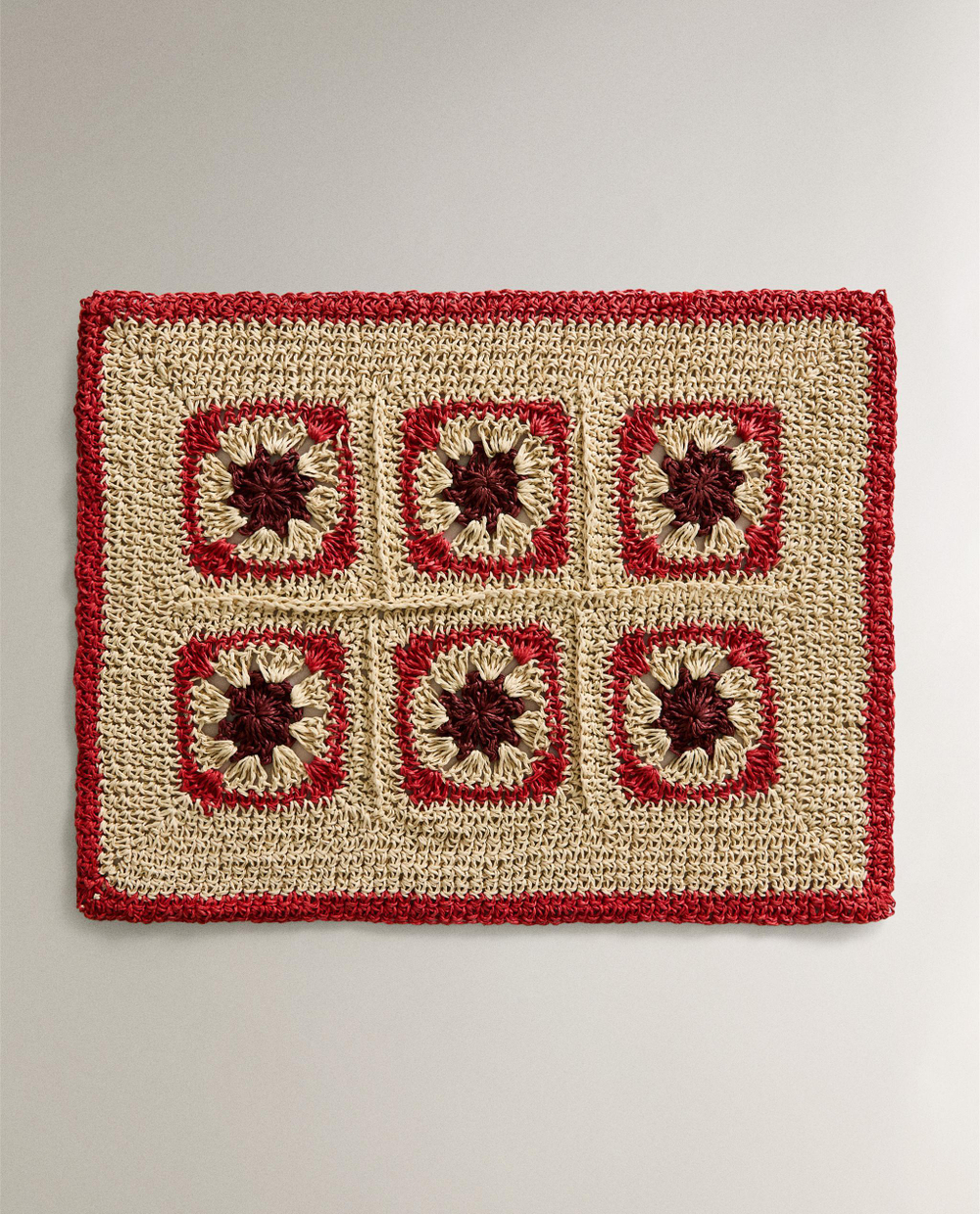 Zara Home сервировочная салфетка из смесовой ткани, 50 35 см · 6219/023