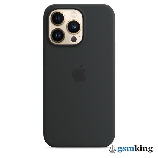 Apple Silicone Case with MagSafe iPhone 13 Pro Midnight «Тёмная ночь» MM2K3ZE/A