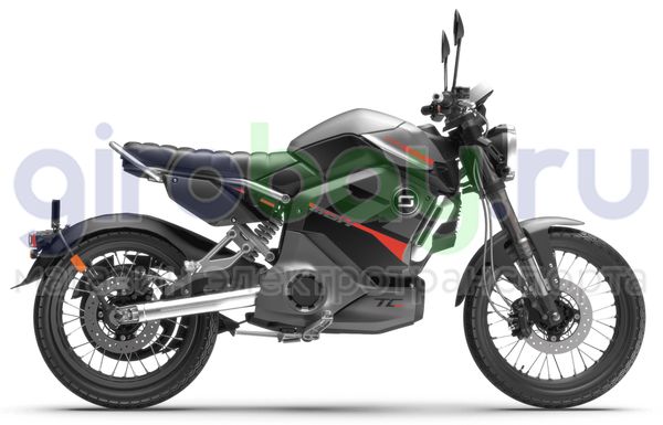 Электромотоцикл WHITE SIBERIA SUPER SOCO TC MAX (Черный-красный) фото №3