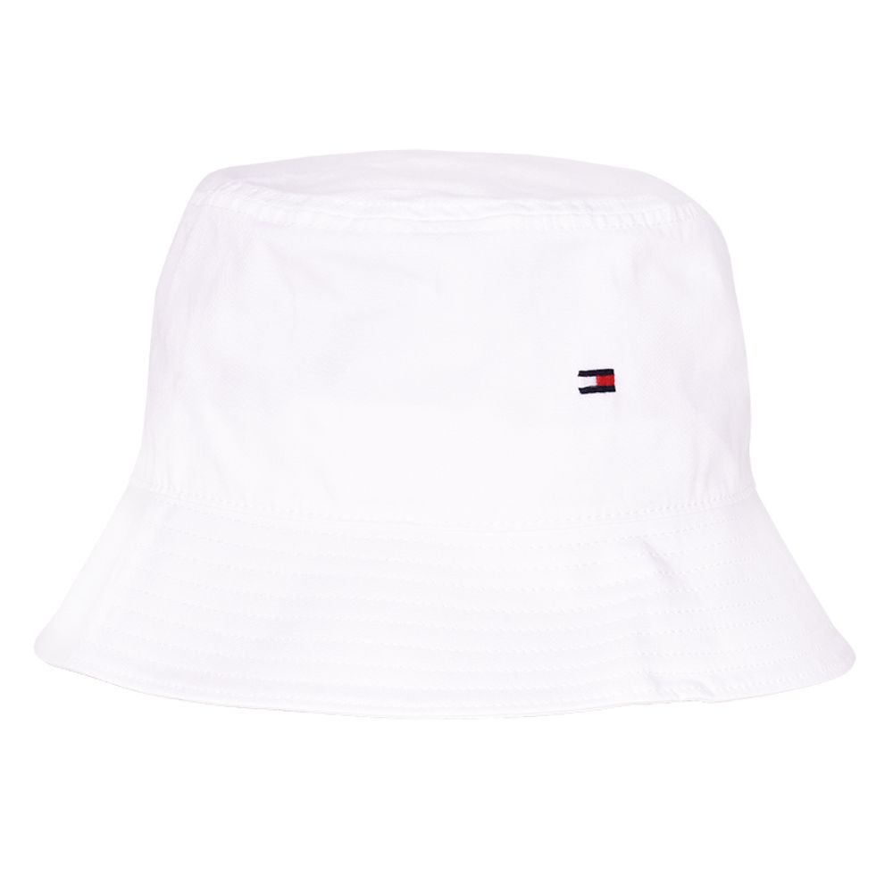 Теннисная кепка Tommy Hilfiger Flag Bucket Cap Man - white