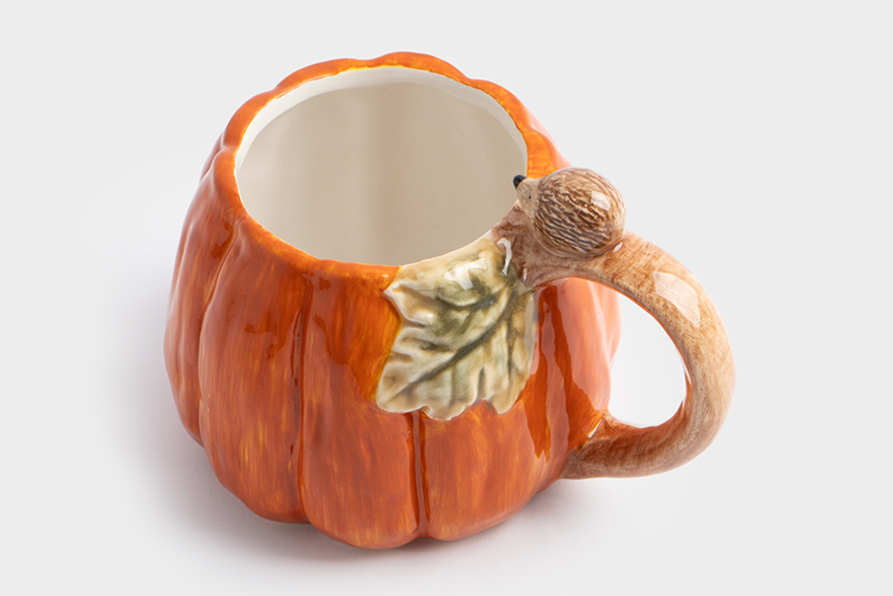 Кружка 340мл Anna Lafarg Bright pumpkin Тыква оранжевая