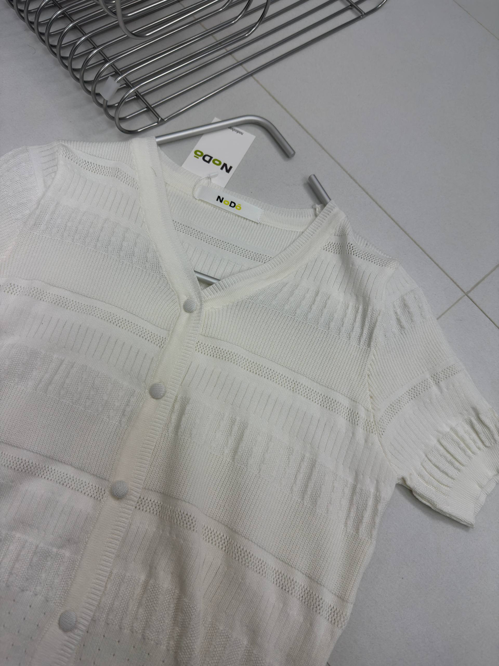 Футболка-поло женская артикул 09028 цвет "молочный"