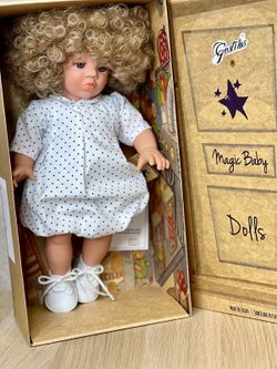 Кукла LAMAGIK мягконабивная  38см Gestito (12030)