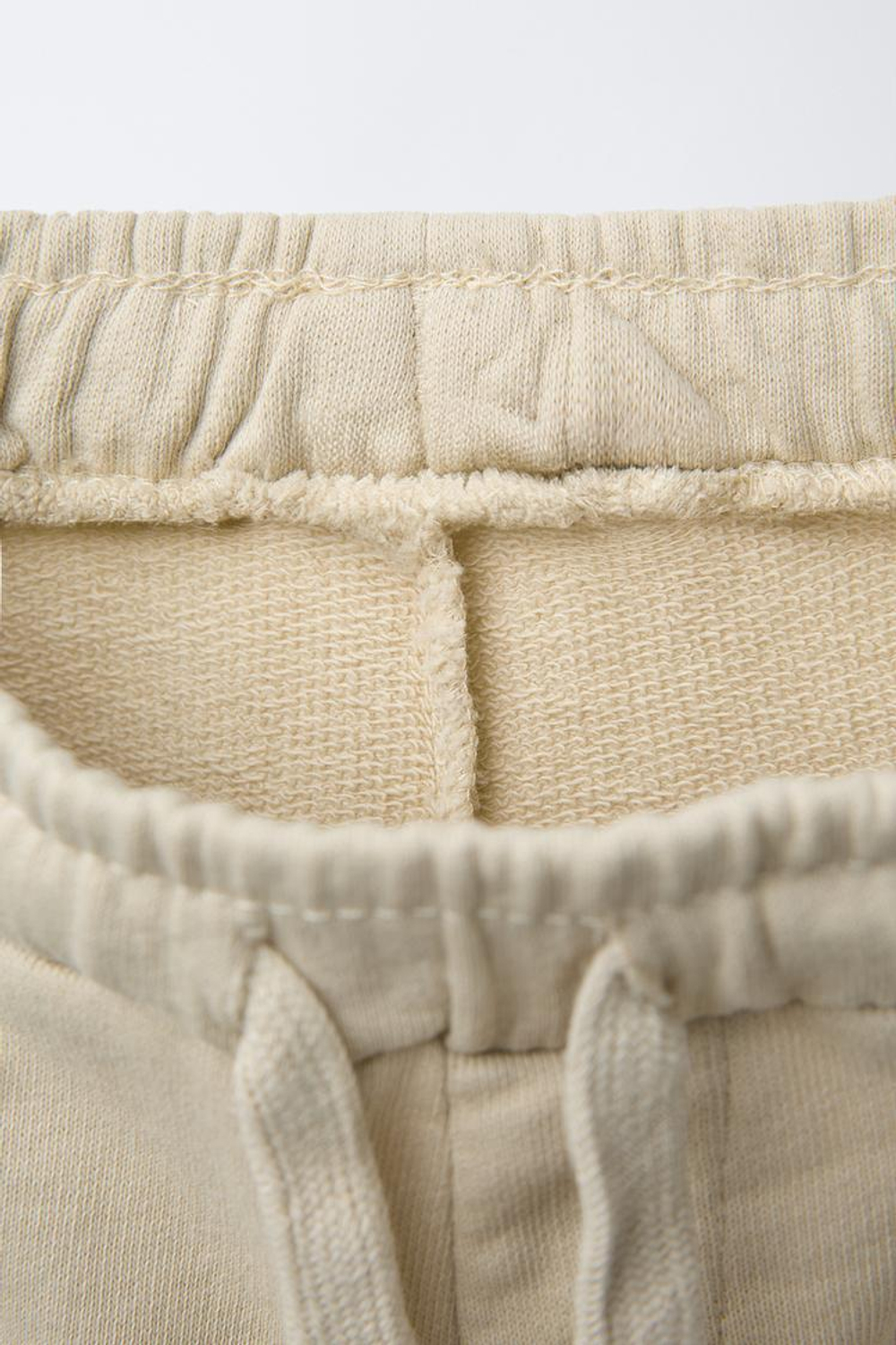 ZARA ШОРТЫ КАРГО ИЗ МЯГКОЙ ТКАНИ, ЦВЕТ ЛЬДА