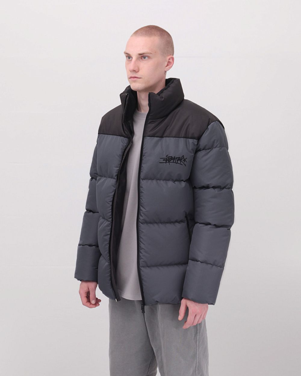 Пуховик Anteater Downjacket Combo Grey