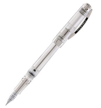 Перьевая ручка Visconti Опера Демо Кристалл прозр см перо стал хром 18 F (Vs-651-00F)