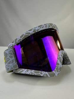 ELECTRIC маска EGV (FW24) (HYPER NURON/PURPLE CHROME, O/S)