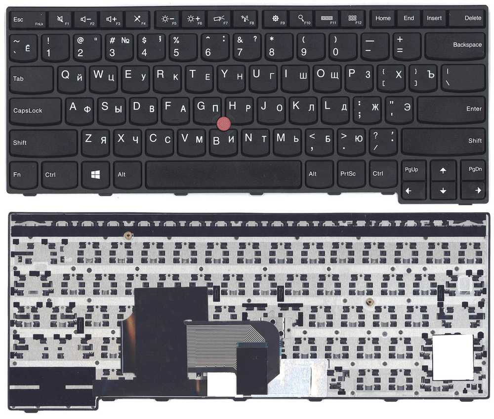 Клавиатура для ноутбука Lenovo ThinkPad E450 E455 E450C черная