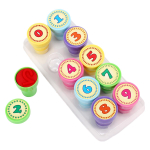 Набор штампов "Цифры" 10 штук, на блистере , С-30719