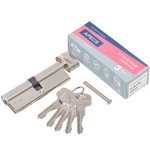 Личинка замка двери Apecs, SC-90-C-NI (SC-90-Z-C-NI), 8735, 90 мм, никель