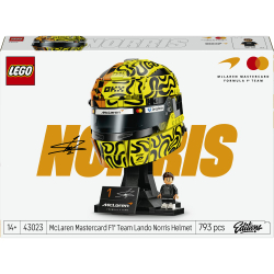 Конструктор LEGO Editions Sports 43023 Шлем Лэндо Норриса McLaren F1 Team — фото 2
