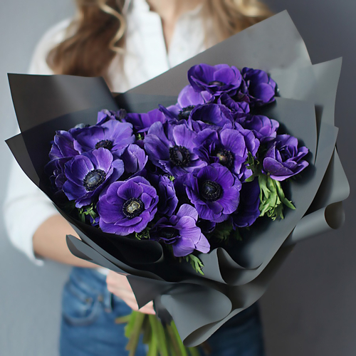 Купить Анемоны синие