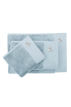 Полотенце из органического хлопка Pure Cotton 80х150 голубой