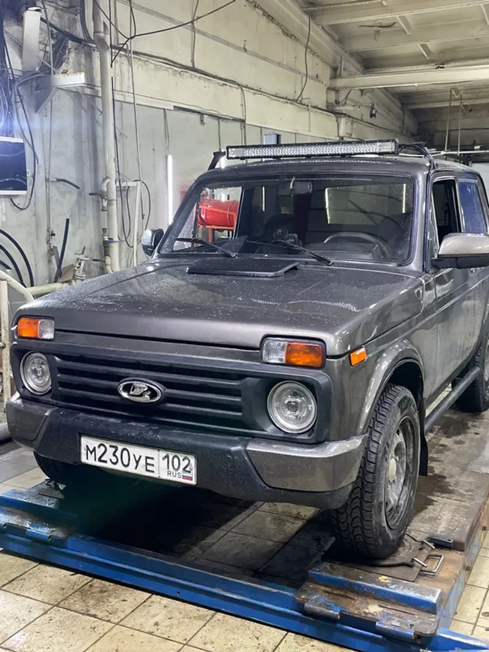 Фары Нива 4х4/Легенд в стиле Jeep Wrangler