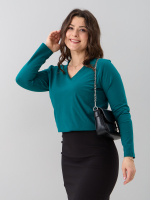 Лонгслив ЛНкл-080/изумруд