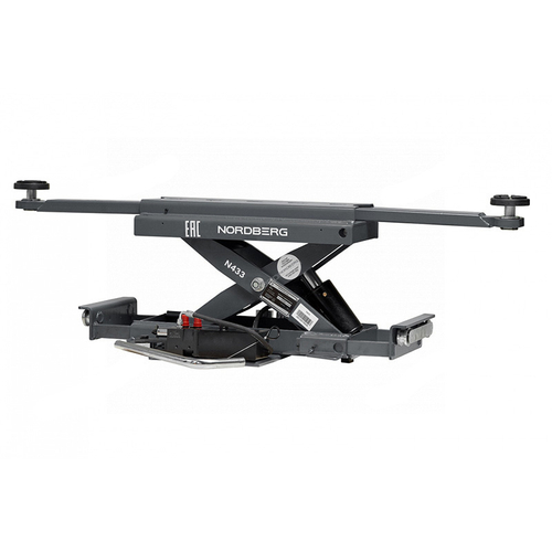 NORDBERG (N433_G) Траверса с ручным приводом, серая 3 т