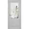 Купить Межкомнатная дверь экошпон Турин 502.21 дуб серый с зеркалом