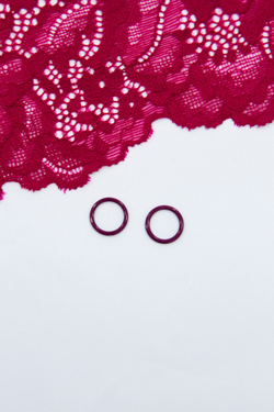 Кольцо, регулятор, крючок для бюстгальтера слива 1 см