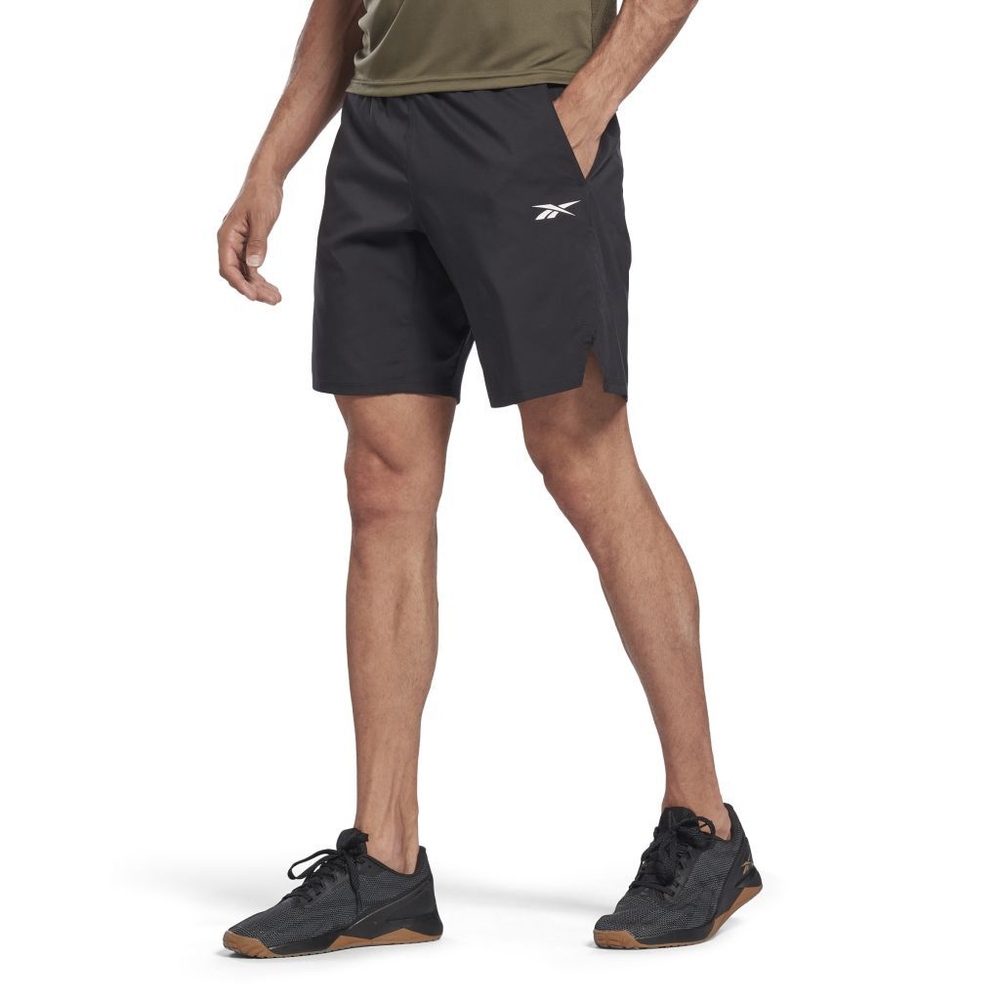 Мужские теннисные шорты Reebok WOR Srength Short - night black