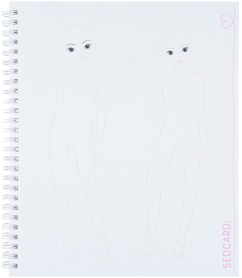 Create Your TOPModel Colouring Book