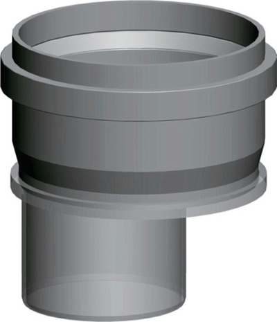 Wolf Дымоход Переходник с DN110 на DN160, из полипропилена