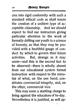 Money hunger, a brief study of commercial immorality in the United States | Henry A. Wise Wood