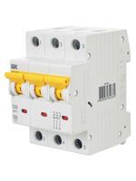 KARAT Автоматический выключатель ВА47-60M 3P C 50А 6кА IEK