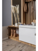 Прихожая с зеркалом комплект мебели 155х41,4х236 см